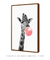 Imagem do Quadro Girafa com Chiclete