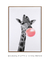 Quadro Girafa com Chiclete - loja online