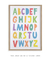 Imagem do Quadro Infantil Alfabeto