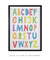 Quadro Infantil Alfabeto - loja online