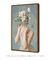 Quadro Mulher Flores no Rosto - comprar online