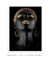 Quadro Mulher Negra Tons Dourados - Quadros para Decoração - Empório dos Quadros