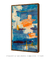 Quadro Orange & Teal - loja online