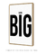 Quadro "Think Big" (Pense Grande) - loja online