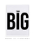 Quadro "Think Big" (Pense Grande) - loja online