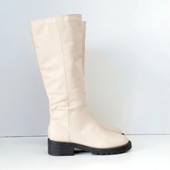 BOTA CANO ALTO GALOCHA LIALINE VANILLA - Loja Cléo