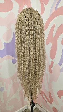 Peluca Lace Front Old Blonde Ondulada 100cm