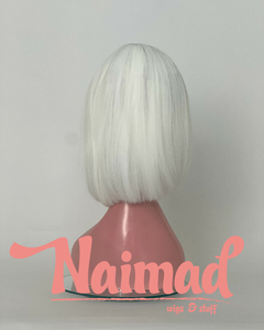 Peluca Blanca Bob PREMIUM - comprar online