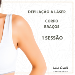 Depilação a Laser | 1 sessão Braços