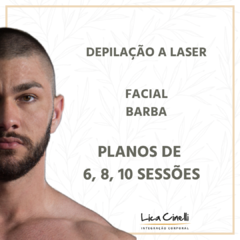 Depilação a Laser | Barba | Planos de 4, 6, 8 ou 10 sessões - comprar online