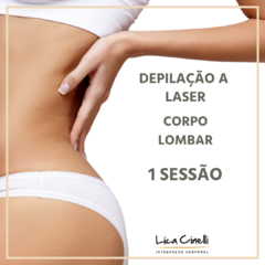 Depilação a Laser | 1 sessão COSTAS - Lombar