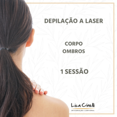 DEPILAÇÃO A LASER | 1 sessão Ombros