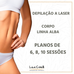 Depilação a Laser | Linha Alba | Planos de 4, 6, 8 ou 10 sessões - comprar online