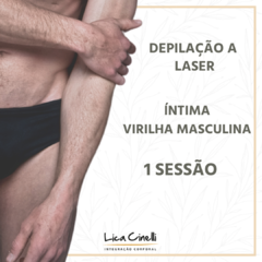 DEPILAÇÃO A LASER ÍNTIMA | 1 sessão Virilha Masculina