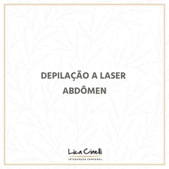 DEPILAÇÃO A LASER | 1 sessão abdômen na internet