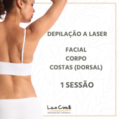 Depilação a Laser | 1 sessão Costas Dorsal