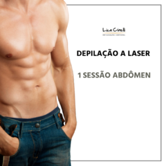 DEPILAÇÃO A LASER | 1 sessão abdômen (HOMEM)