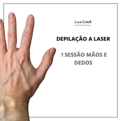 DEPILAÇÃO A LASER | 1 sessão Mãos e Dedos (HOMEM)