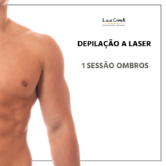 DEPILAÇÃO A LASER | 1 sessão Ombros (HOMEM)