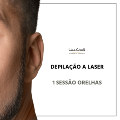 DEPILAÇÃO A LASER | 1 sessão Orelhas (HOMEM)