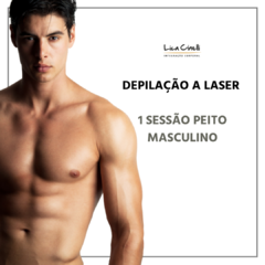 DEPILAÇÃO A LASER | 1 sessão Peito Masculino (HOMEM)