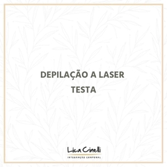 DEPILAÇÃO A LASER | 1 sessão Testa na internet