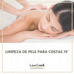 Limpeza de Pele para Costas 85’