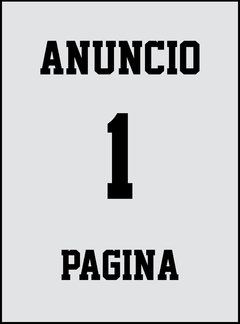 Pacote Anual - 1 Pagina Inteira - 12 Edições