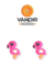 Aplique Emborrachado Flamingo APE1189 - 3 und