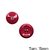 Botão Massa 4 Furos Pink - PCT/ 12 UNIDADES - BT3203P