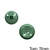 Botão Massa 4 Furos Verde Claro - PCT/ 12 UNIDADES - BT3208P