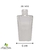 Vidro Square Degradê 250ml R.28/410 - comprar online