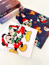 Baby-doll Manguinha Mickey e Minnie Natal