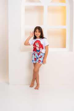 Baby-Doll Infantil Feminino Pequena Sereia - comprar online