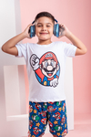 Baby-Doll Infantil Masculino Mario Bross