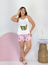 Baby-Doll de Alcinha Cent Starbucks Rosa