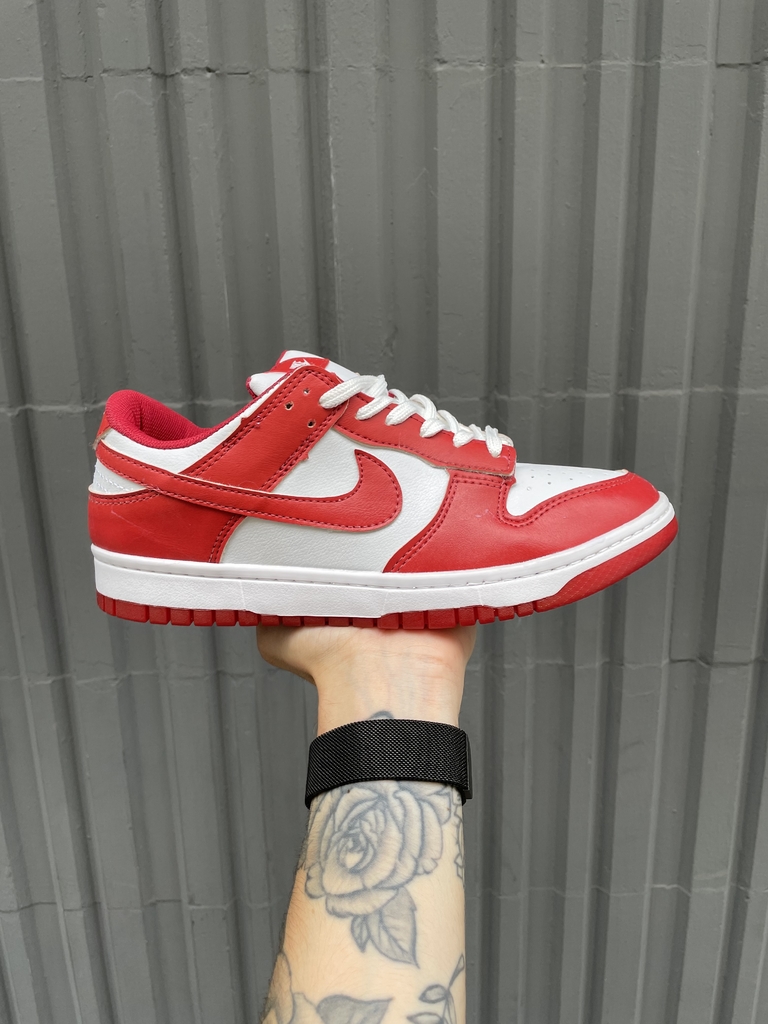 Tênis Nike Sb Dunk Low Vermelho/Branco Sintético