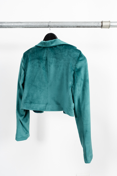 CHAQUETA TERCIOPELO VERDE en internet