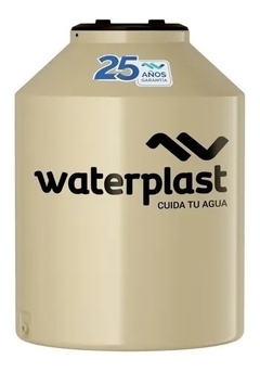 Tanque de agua Waterplast Clásico Tricapa vertical 525L de 105 cm altura x 88 cm diametro x unid