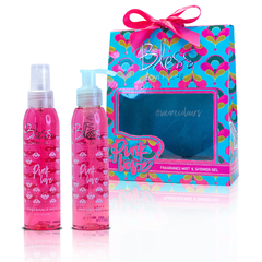 DUO PINK LOVE - FLORAL FRUTAL - GIFT BOX