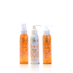 TRIO ORANGE WISH - ÁMBAR FLORAL - GIFT BOX - Bless Lovely Life