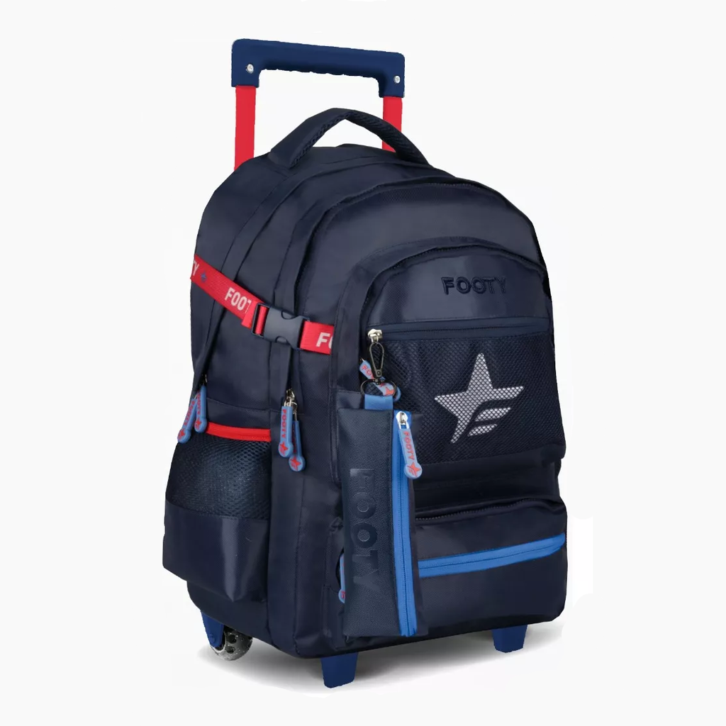 Mochila Carro Footy 18 pulgadas Maravilloso Mundo