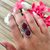 Anillo Etelvina Rojo