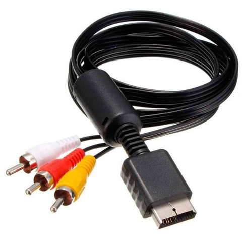 Cable Audio Y Vídeo Compatible Con Ps2 RCA