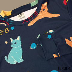 Kitten Club Sweater Gamuzado - Unisex - tienda online