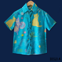 Cyan Cats - Unisex - Bosko Tienda