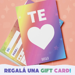 Gift Card + Postal de Regalo en internet