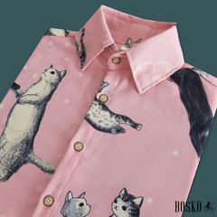 Space Dance Cats Pink- Unisex - Bosko Tienda