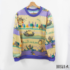 Magic Totoro Cream - Buzo Oversize - Unisex