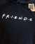 Buzo Negro - Friends Logo